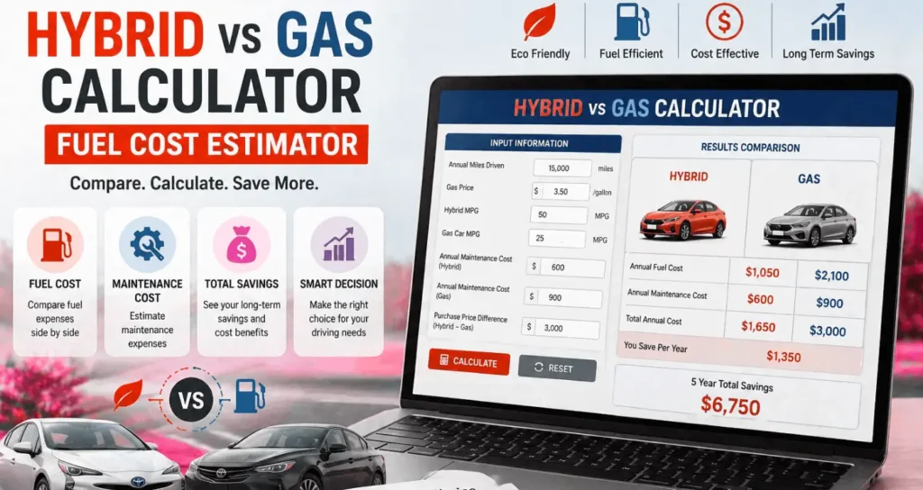 Hybrid vs Gas Calculator
